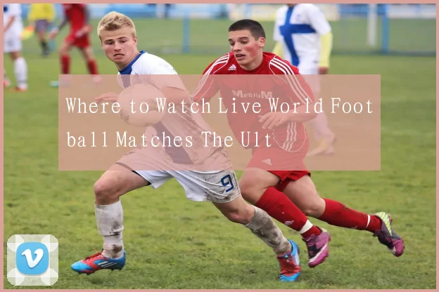 Where to Watch Live World Football Matches The Ult