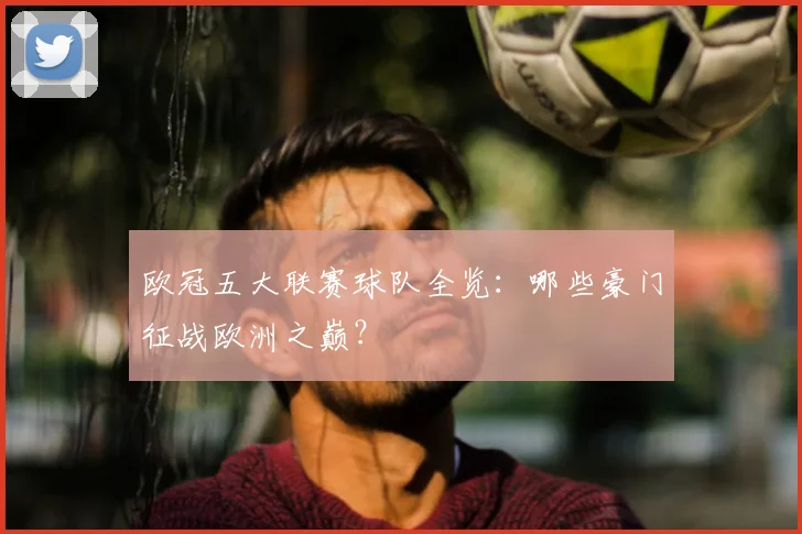 欧冠五大联赛球队全览:哪些豪门征战欧洲之巅?